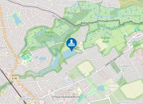 Map of FREIBAD LUEBARS