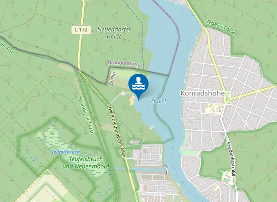 Map of OBERHAVEL BUERGERABLAGE