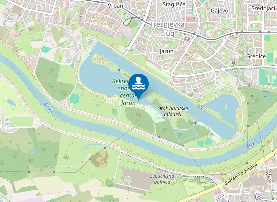 Map of JARUN VELIKO JEZERO 6