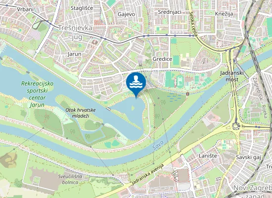 Map of JARUN MALO JEZERO 3