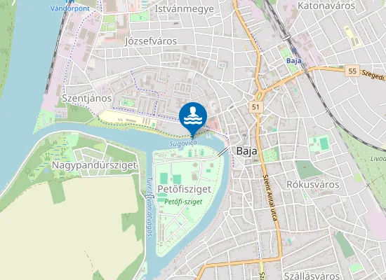 Map of Baja Kamaras-Duna Sugovica