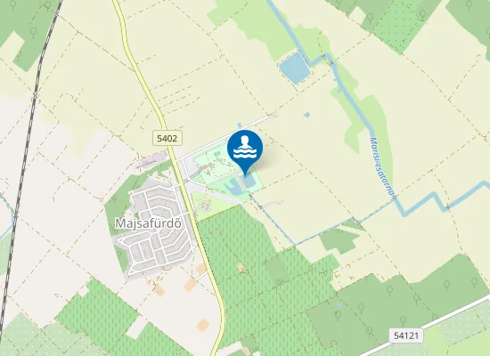 Map of KISKUNMAJSAI TUZIVIZ TAROZO