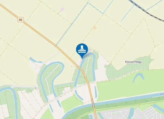 Map of GYOMAENDROD PERESI HOLTAGRENDSZER TEMPLOM-ZUGI HOLTAG