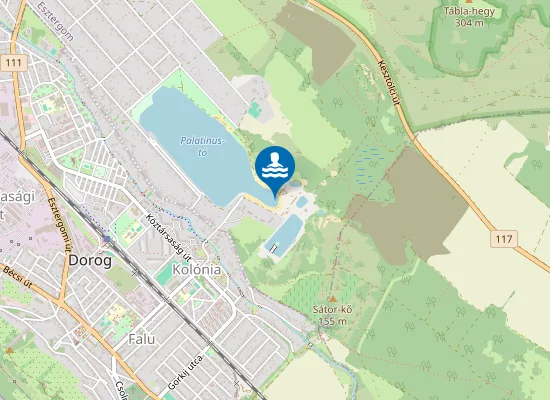 Map of PALATINUS-TO OBOL BEACH