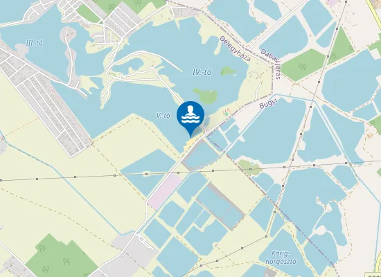 Map of DELEGYHAZA V. TO NATURISTA OAZIS PART