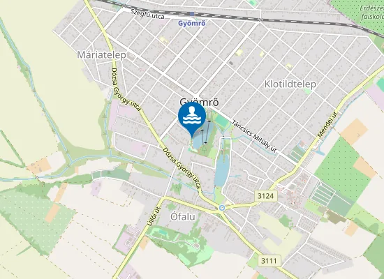 Map of GYOMROI BANYATO TOFURDO