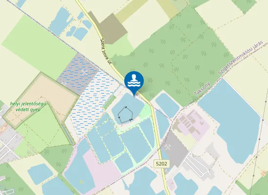 Map of RUKKEL-TO DUNAVARSANY RUKKEL WATERPARK