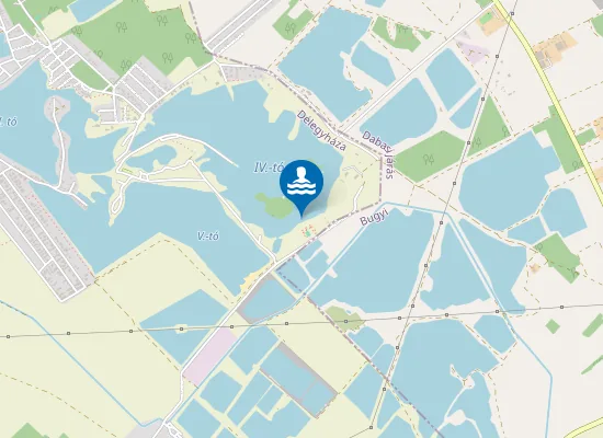 Map of DELEGYHAZA IV. TO DELI OLDAL TAVIROZSA KEMPING