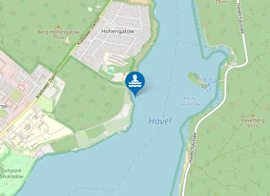 Map of UNTERHAVEL BREITEHORN