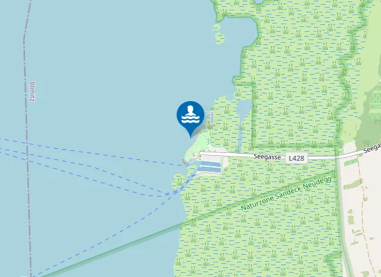 Map of NEUSIEDLERSEE, ILLMITZ