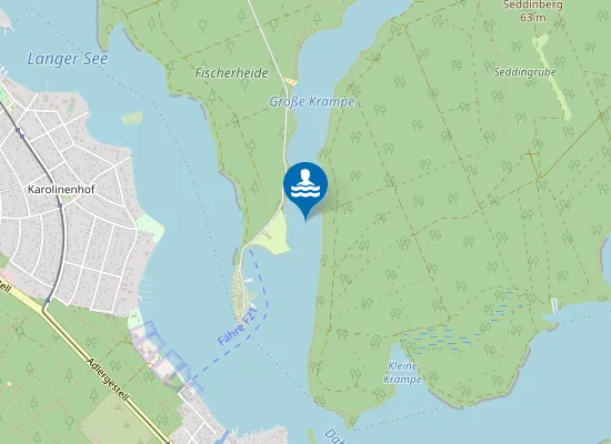 Map of GROSSE KRAMPE