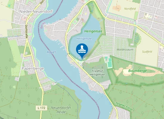 Map of FREIBAD HEILIGENSEE