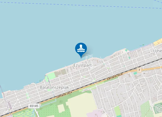 Map of BALATON SIOFOK EZUSTPART