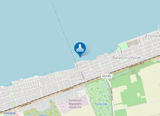 Map of BALATON SIOFOK BIMBO UTCAI STRAND