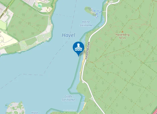 Map of UNTERHAVEL RADFAHRERWIESE