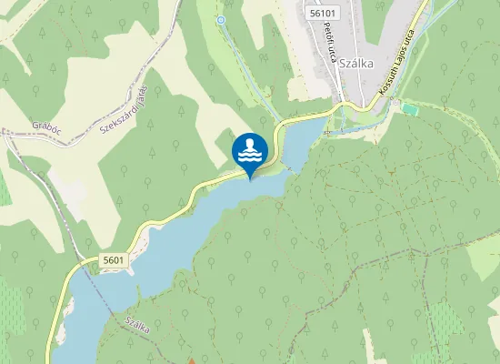 Map of SZALKAI VIZTAROZO SZABADIDO KOZPONT