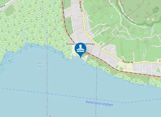 Map of Balaton Badacsonylabdihegy Eldorado Kemping