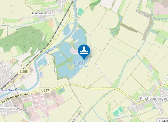 Map of HERBERTSHOFEN SONNTAGSSEE