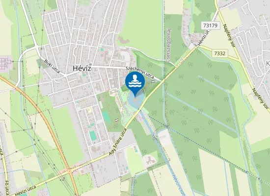 Map of HEVIZI TOFURDO