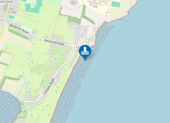 Map of Donabate, Balcarrick Beach