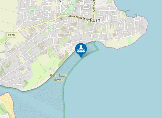 Map of RUSH, SOUTH BEACH
