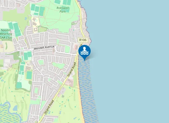 Map of PORTMARNOCK, VELVET STRAND BEACH