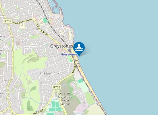 Map of Greystones South