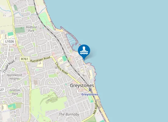 Map of THE COVE GREYSTONES