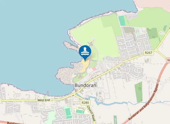 Map of Bundoran