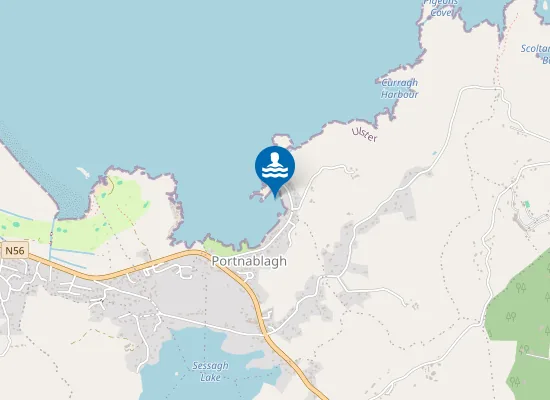 Map of PORTNABLAGH