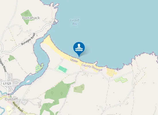 Map of Culdaff