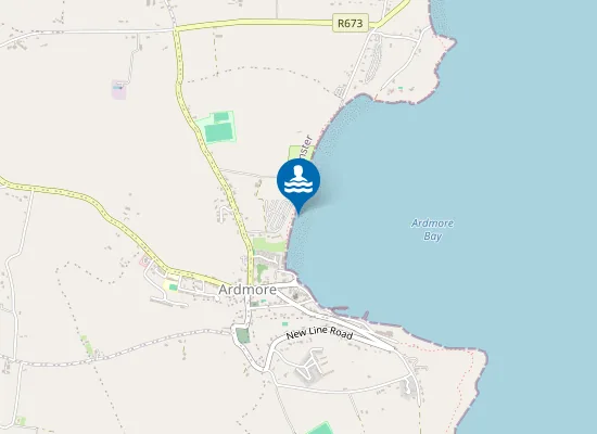 Map of Ardmore Beach