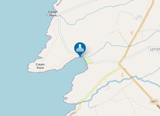 Map of WHITE STRAND, MILTOWN MALBAY