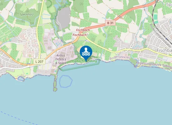 Map of FISCHBACH CAMPINGPLATZ