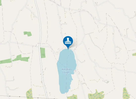 Map of Keeldra Lough