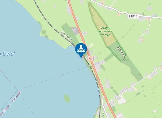 Map of PORTNASHANGAN, LOUGH OWEL