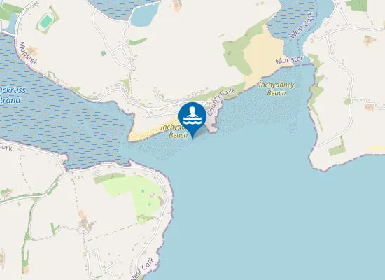 Map of Inchydoney West Beach
