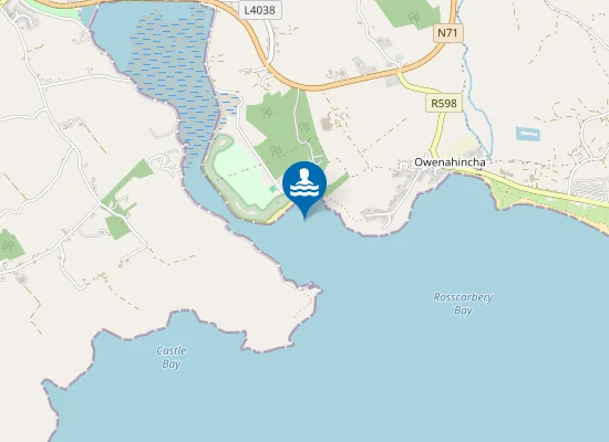 Map of WARREN, CREGANE STRAND