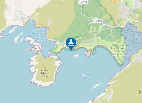Map of Doire Fhíonáin (Derrynane)