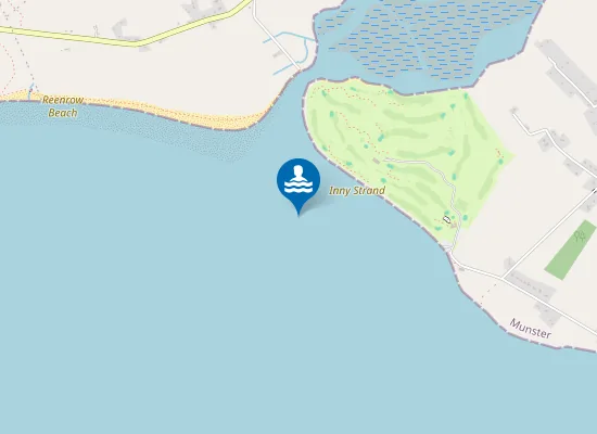 Map of TRÁ NA HUÍNE (INNY STRAND, WATERVILLE)