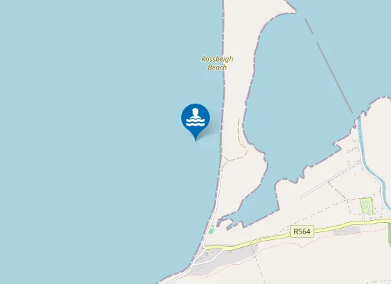 Map of ROSSBEIGH, WHITE STRAND