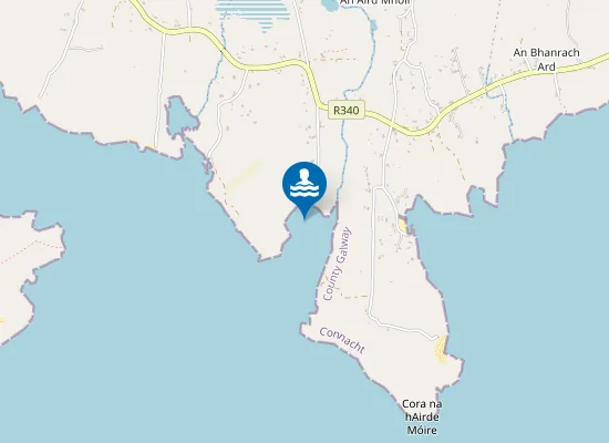 Map of TRÁ CHALADH FÍNIS, CARNA