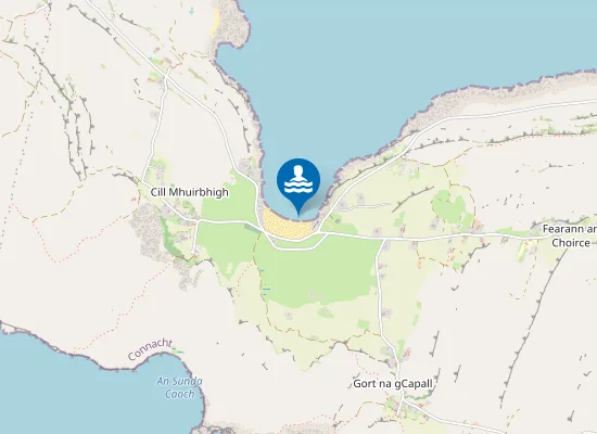 Map of Cill Mhuirbhigh, Inis Mór