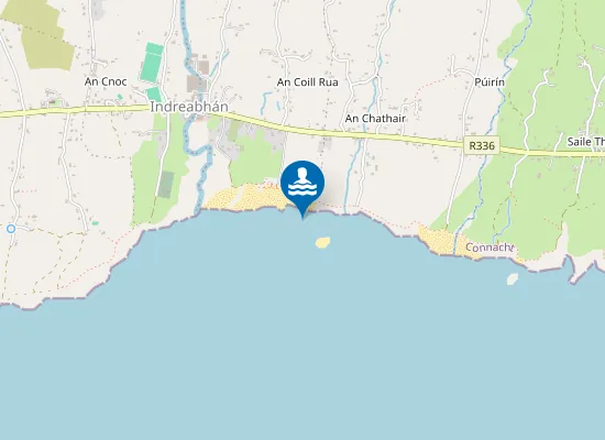 Map of An Trá Mór, Coill Rua, Indreabhán