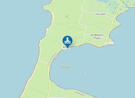 Map of Elly Bay, Belmullet