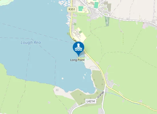 Map of LOUGHREA LAKE