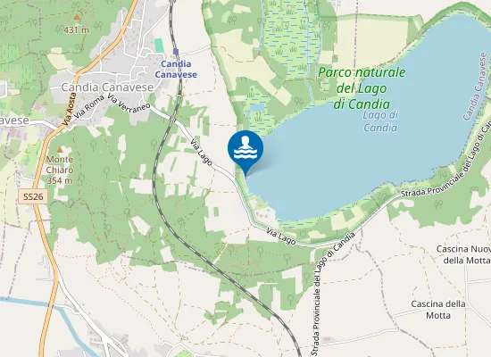 Map of ZONA CANOTTIERI CHALET
