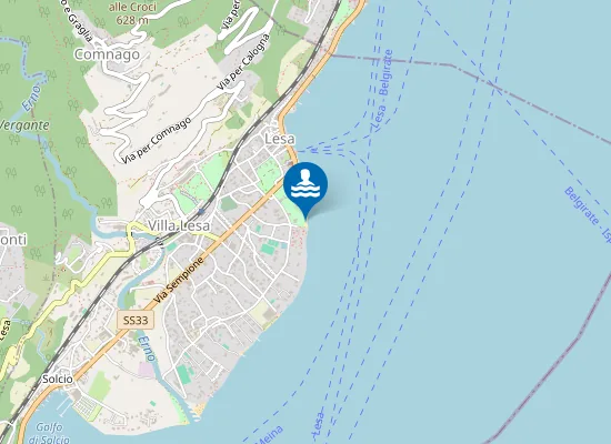 Map of MADONNA DI CAMPAGNA