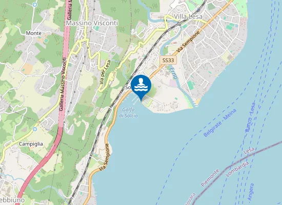 Map of CAMPEGGIO SOLCIO