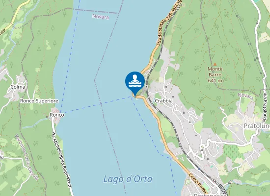 Map of PUNTA DI CRABBIA